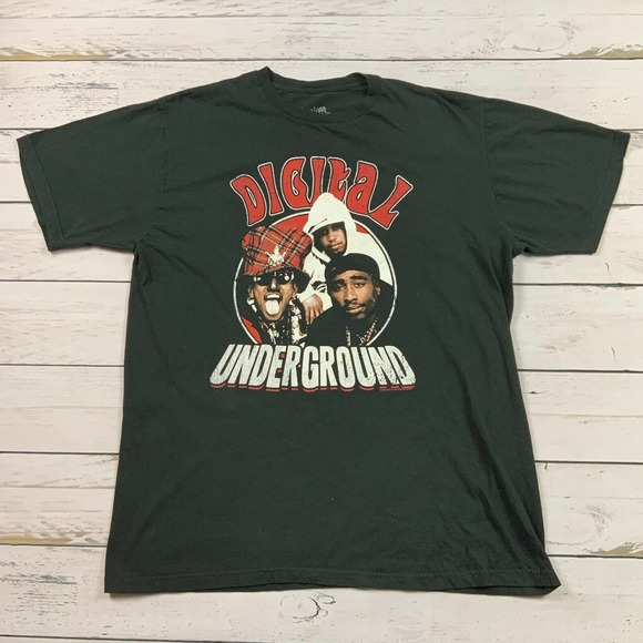 American Classics Shirts Digital Underground Shirt Mens Xxl Black